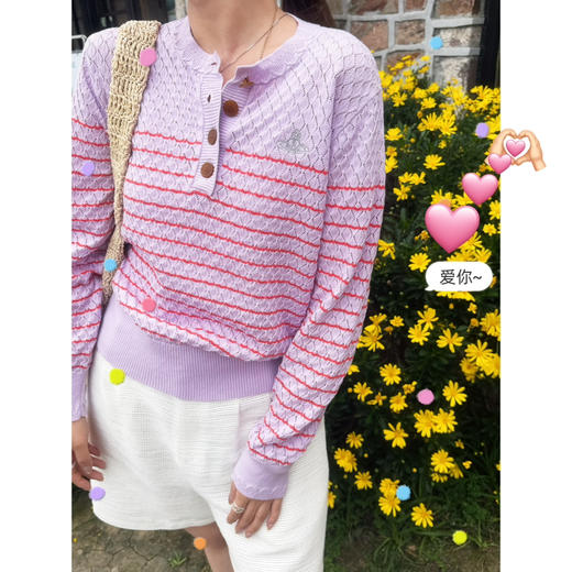 2604216   西太后🪐棉质 圆领长袖 商品图3