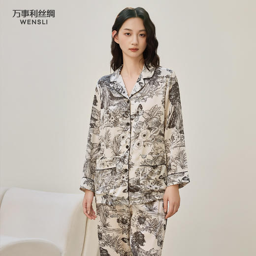 万事利睡衣套装-森林狂想曲(女) 商品图0