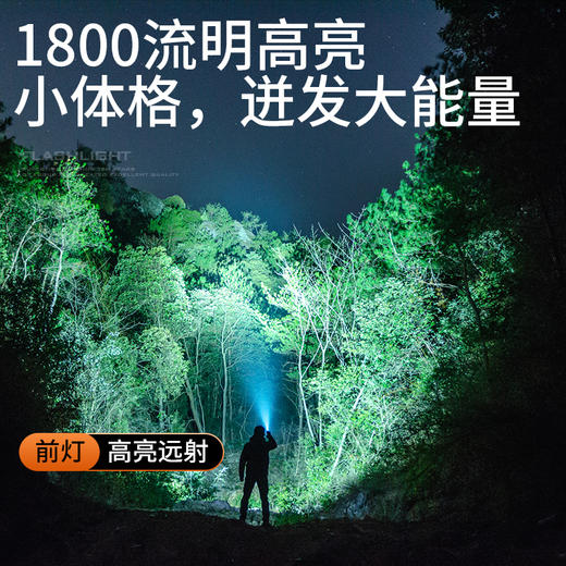 神火TN02磁吸手电筒强光户外应急小型定焦超亮可充电长续航 商品图1