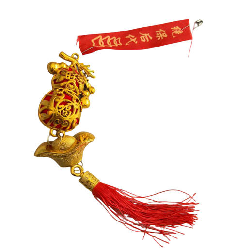 小号福禄款寓意后代平安清明祭祀祭拜拉花大红花上用护后福 商品图0