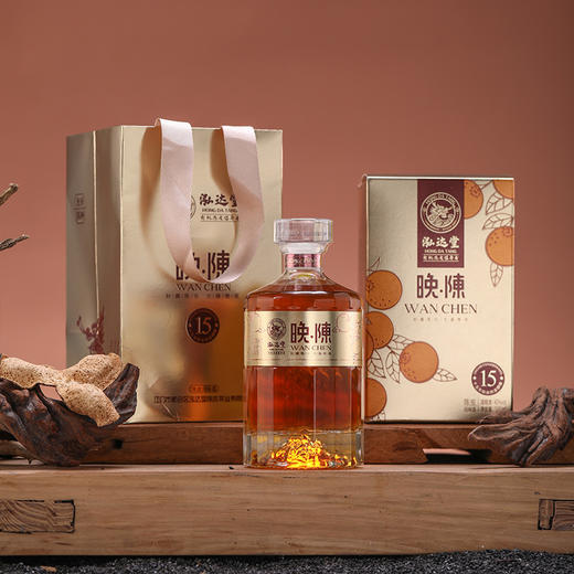 泓达堂·晚陈陈皮风味酒40%vol  500ml  柑橘蒸馏 商品图2