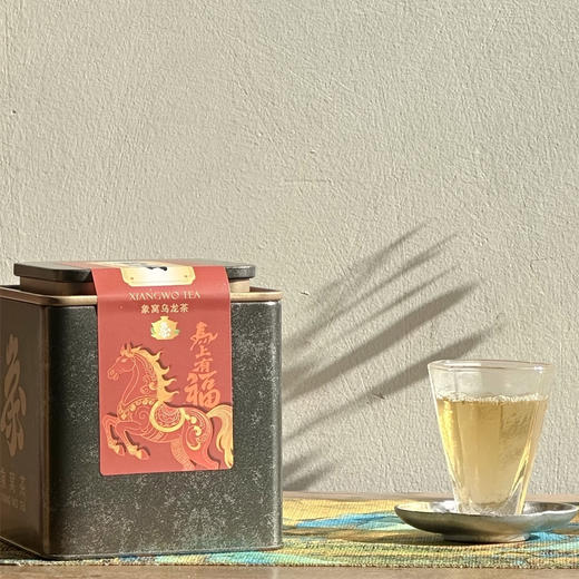 象窝茶乌龙蜜兰香高档新茶广东高山优质一级乌龙茶80g铁罐工夫茶 商品图2