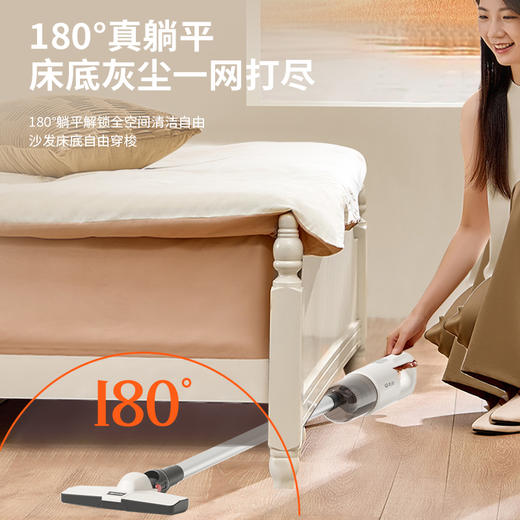 【自营】先锋A-031吸尘器白色家用大吸力手持轻量强吸尘螨角落缝隙清洁 商品图1