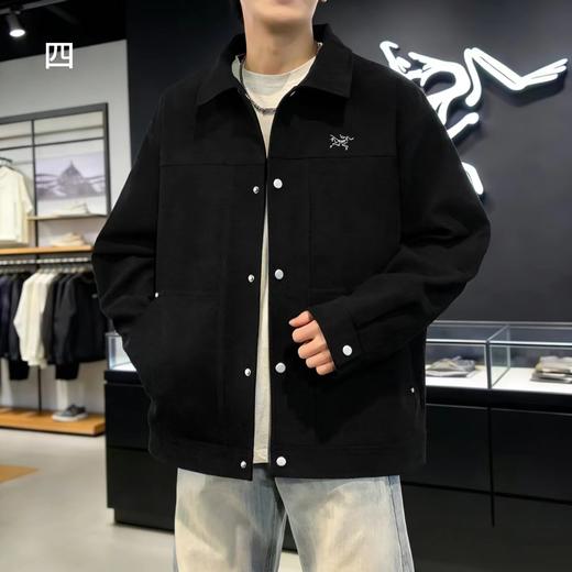 F040918春秋季新款户外运动轻量化防风防水透气软壳夹克长袖外套 商品图2