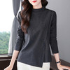 宽松德绒打底衫女士2025新款高级大码长袖上衣可外穿品牌正品高档 商品缩略图0