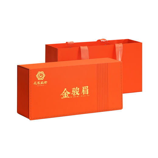 【自营】花家盛世 商务茶礼金骏眉250g礼盒装绿茶红茶新鲜健康美味 HJSS-SWCL-JJM-250 商品图0