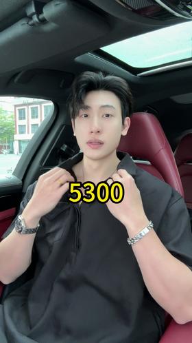 5067SDSA男装2026新款高贵轻奢潮牌翻领半开襟三角贴袋短袖衬衫百搭