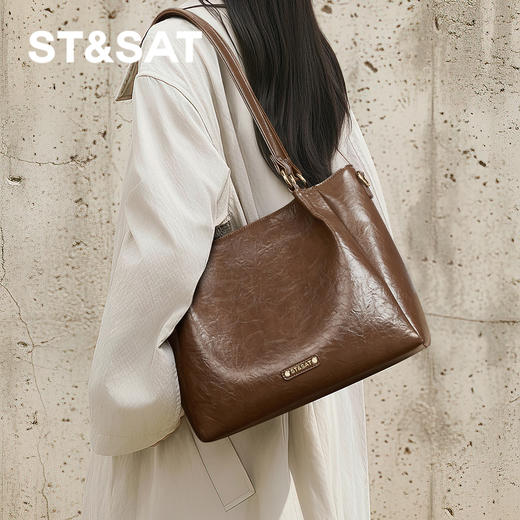 星期六通勤百搭大容量托特包SSD521A0YZ 商品图7