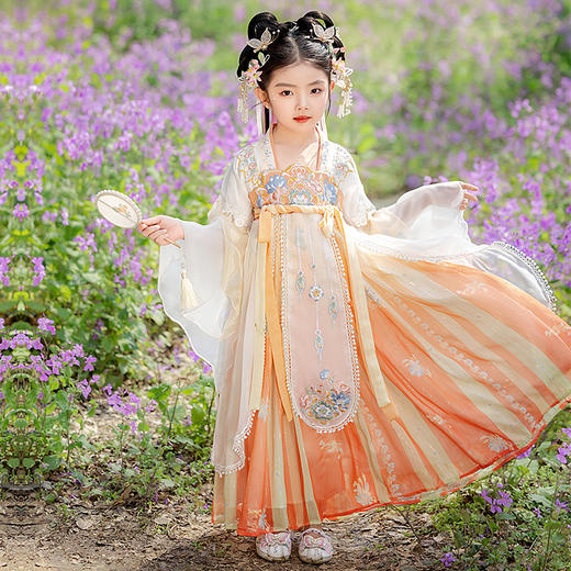 【团购】【苏城纪】清仓特价款女童汉服褥裙洛神赋 商品图11