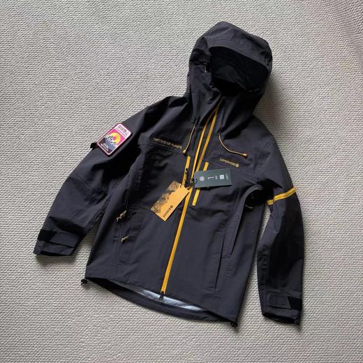 F040926春夏季新款户外登山拼接设计男女款防水防风高透气长袖冲锋衣 商品图4