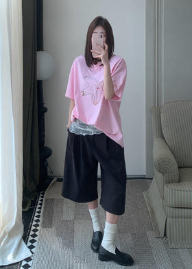 【门店同款】ENJOY夏季手工绣花大版T 170493485