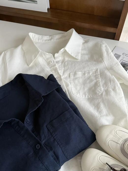 亚麻莱赛尔瘦腰衬衫 | 显瘦，承包你整个春夏的高级感 商品图4