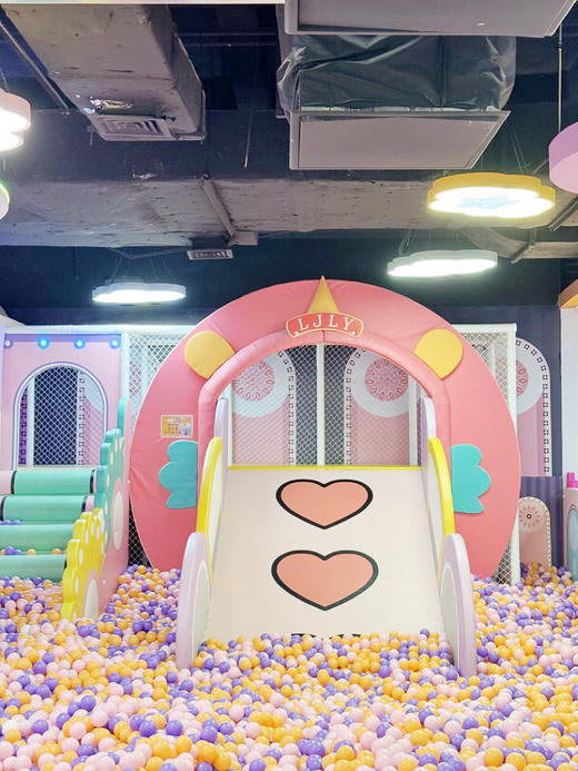 即买即用【高新万达-华景欢乐城】15000平网红空间，海洋球池，蹦床，活体昆虫馆，探洞，攀岩，卡丁车，旋转木马...一票畅玩 商品图2