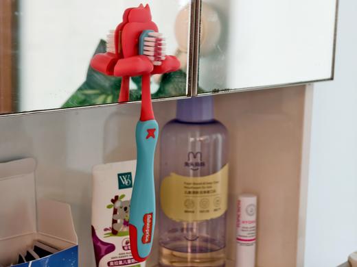 费雪Fisher-Price  经典小狮子系列  3-6/6-12岁含氟儿童专用牙刷 商品图13