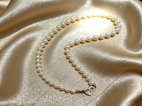 海水AK级 8mm正圆珍珠项链 经典通勤 百搭不挑人 [发：4]