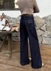 司歌显瘦显高阔腿牛仔裤长裤D93G6517 商品缩略图2