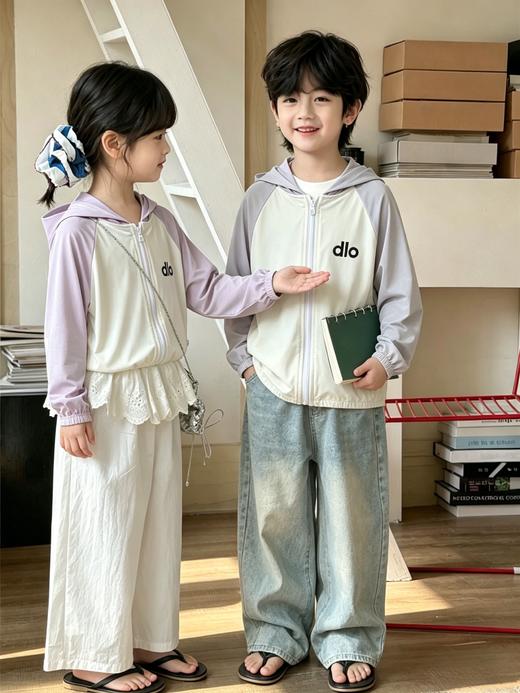 【📣妈妈 & 宝宝同款59.9带走2件】✅ UPF45 + 强效防晒阻隔紫外线轻薄不闷汗儿童防晒衣A类！夏季防晒必备！聚 商品图1