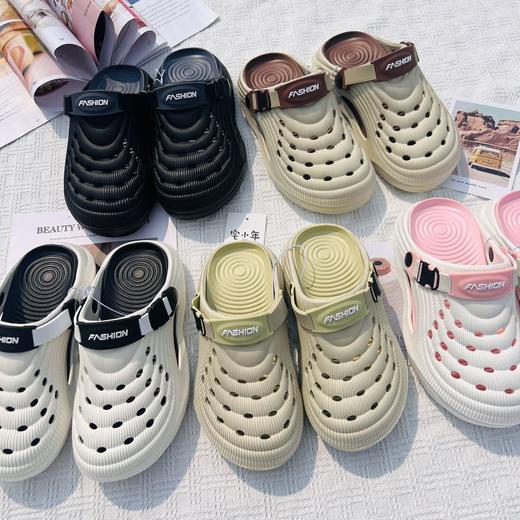 🔥夏日闭眼冲！只需19.9包邮一双，【宅小年情侣款溯溪洞洞鞋】来啦‼️ ✅EVA一体成型，久穿完全不累脚！ ✅满屏透气孔速干不闷汗，涉水、沙滩、遛弯、居家全场景通吃！ 商品图1