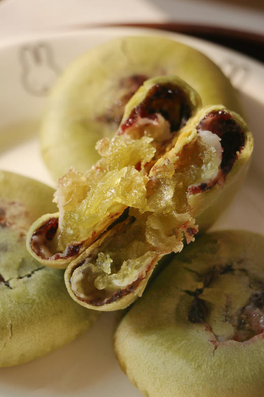 🔥新鲜现做❗️短保20天❗️【锦禾喜龙井八珍饼】一口全是料，🤤每一口都是龙井的清甘与八珍的温润，像漫步在江南的烟雨天～ ✅0添加蔗糖，😁好吃无负担 商品图4