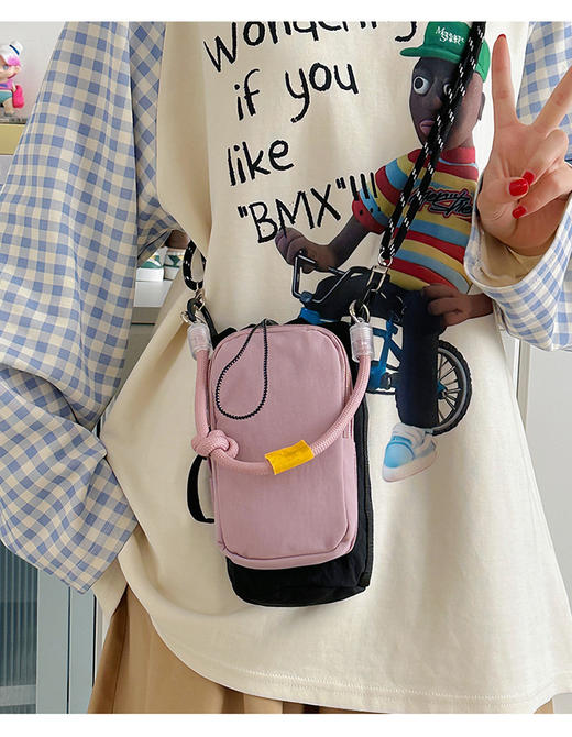 热卖王炸🔥登山出行必备❗新色⚠️🔥24.8💰秒杀【蝶时舞户外登山斜挎包】❌线上同款59❗ 容量大，遮阳伞、小风扇、手机…放进去没问题 商品图2