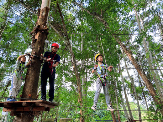 4.19/4.25【双流-做回野孩子】丛林穿越、草坪游戏、攀树挑战、学习专业攀树绳结 ，收获勇气与动手能力，化身林间小勇士 商品图1