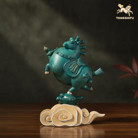 铜师傅《乐踏云歌》国风马摆件 家居创意工艺品 装饰品乔迁礼物