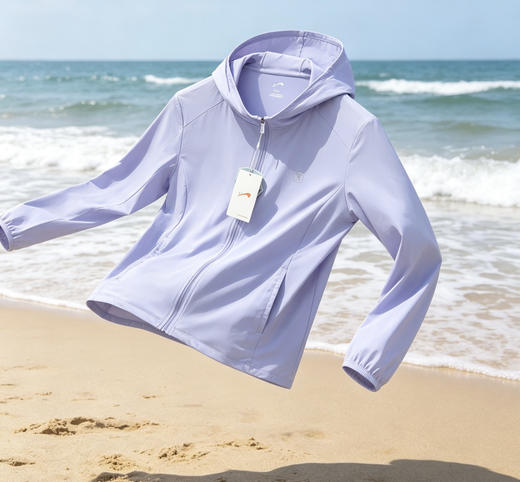 XY/贵人鸟女款连帽外套休闲运动夹克衫上衣防晒衣A1252248 商品图5