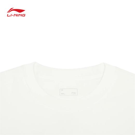 李宁男子冰感舒适宽松短袖文化衫AHSW285 商品图5
