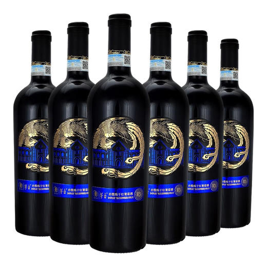 2024年新款茅台红酒凤凰庄园赤霞珠R5干红葡萄酒，酒精度14.5度，整箱750ml*6瓶礼盒装。茅台红酒的高端产品，凤凰庄园系列。 商品图1