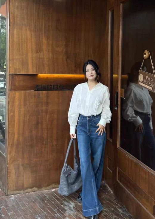 一店d  𝐦𝐢𝐬𝐬 𝐬𝐢𝐱𝐭𝐲两大爆款莱塞尔牛仔拖地裤 26春季新品 刚刚发售就卖爆了 面料舒服炸啊❗️ 商品图13