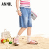 【实体店同款】女童牛仔中裤夏季新款安奈儿童装AG626232 商品缩略图1