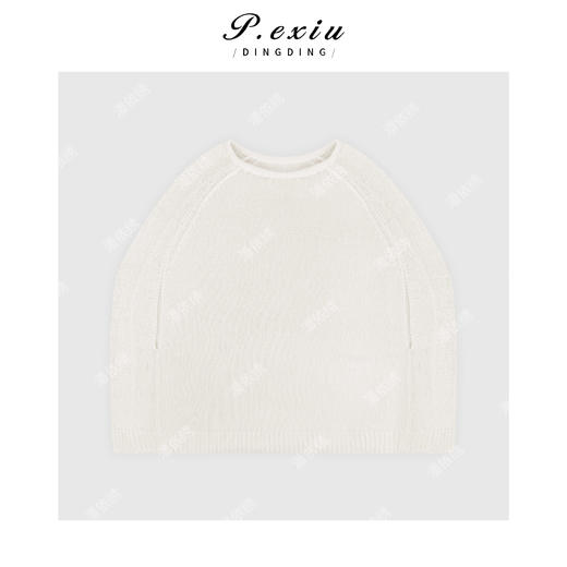 04-4潘依绣丁丁宠粉【斗篷背心】小众设计感镂空针织斗篷无袖背心 ZZ0963 商品图1