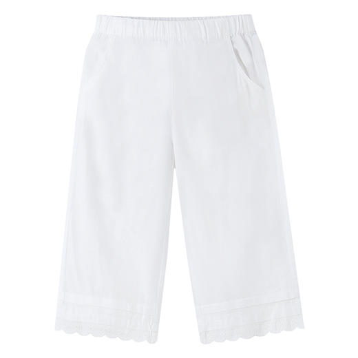 【实体店同款】女童全腰梭织九分裤夏季新款安奈儿童装XG626209 商品图5