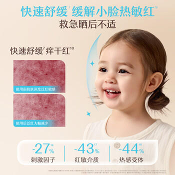 艾惟诺（Aveeno）艾维诺婴儿面霜春夏季补水冰沙霜 舒缓滋润儿童宝宝水凝保湿霜55g 商品图2