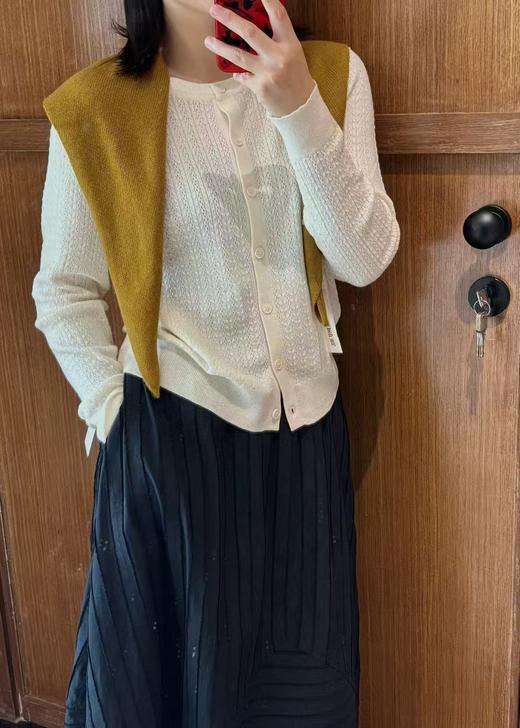 【门店同款】ENJOY秋季韩系排扣针织开衫 166796310 商品图4