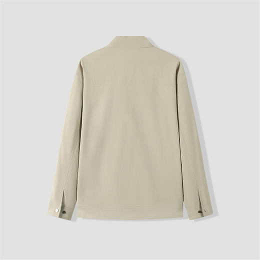 GXG男装【切割双线】秋季简约纯色翻领百搭男式休闲夹克外套K&C 商品图10