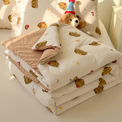 【柔软亲肤！云感棉】A类母婴级裸睡纯棉夏被ins小清新全棉云感棉超柔软空调夏季薄被子。xb 商品图2