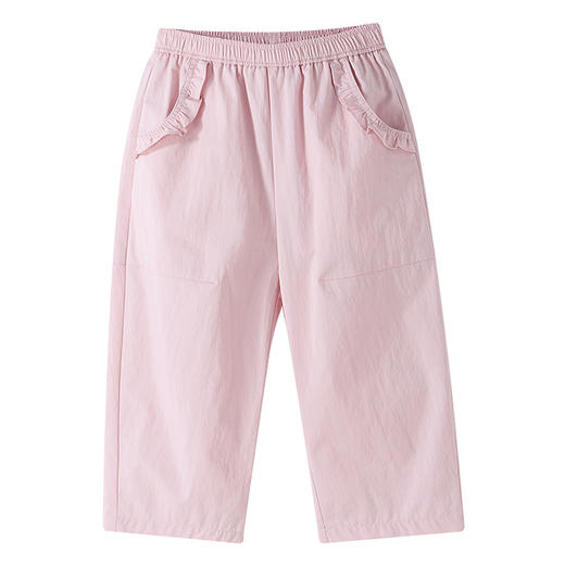 【实体店同款】女童全腰梭织七分裤夏季新款安奈儿童装AG626248 商品图6