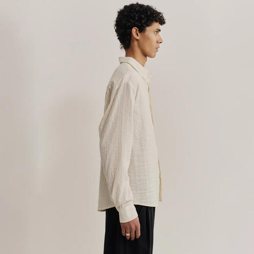 A Kind of Guise FULVIO SHIRT意大利制丝棉亚麻混纺宽松长袖衬衫 商品图2