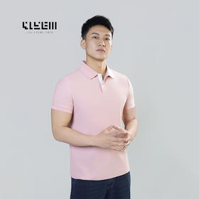 4158m 政企精英 专属定制 简慕SILK轻奢翻领polo衫