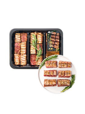 MM 山姆 烤蒜迷迭香风味牛肋条 750g