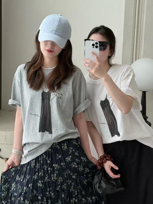 【门店同款】ENJOY夏季吊带裙图案T恤 162281600 商品图1