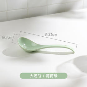【新店开业活动】ins绿竖纹大汤勺