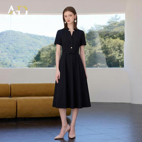AD正式场合西装连衣裙女夏2026新款高级感职业装高知得体穿搭裙子