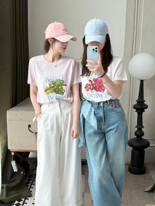 【门店同款】ENJOY夏季油画水果T恤 162552887 商品图0