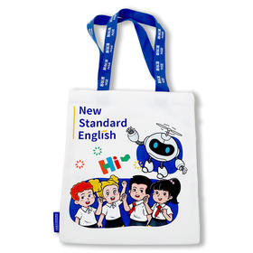 新标准教材文创帆布包(五人款)