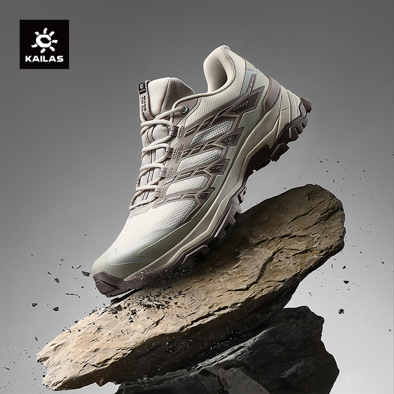 KAILAS凯乐石男款低帮防水登山徒步鞋(远征-5 FLT) KS2612128