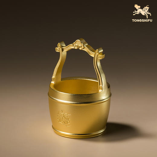 铜师傅《一桶金》书房装饰水桶铜摆件 招财进宝日进斗金乔迁礼物 商品图1