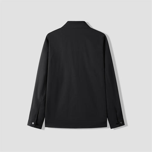 GXG男装【切割双线】秋季简约纯色翻领百搭男式休闲夹克外套K&C 商品图1