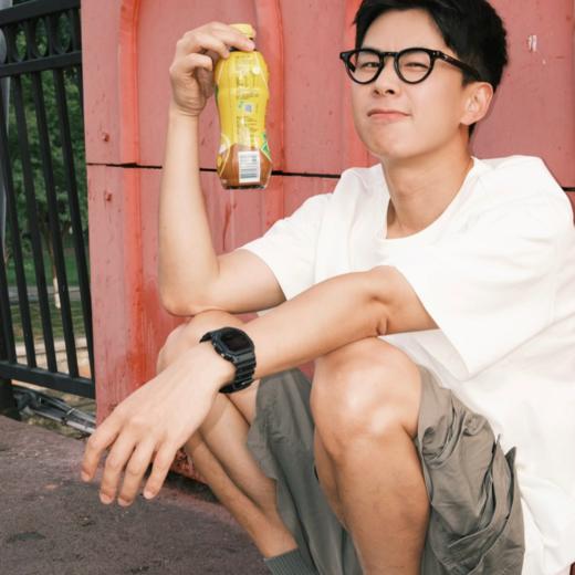 【3-5天发货】伊泺杉男士虎头刺绣短袖T恤 商品图1